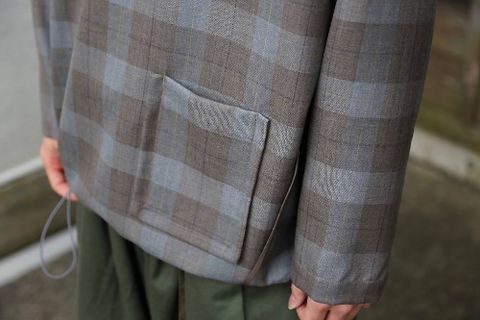 Dulcamara よそいきパイピングPO"GRAY BROWN" Style.2019.3.19.