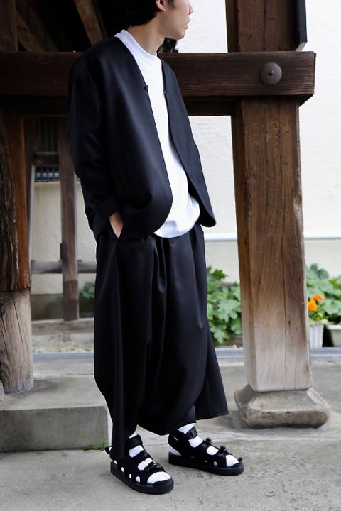 Dulcamara よそいきノーカラーJK"BLACK"Style.2019.3.18.