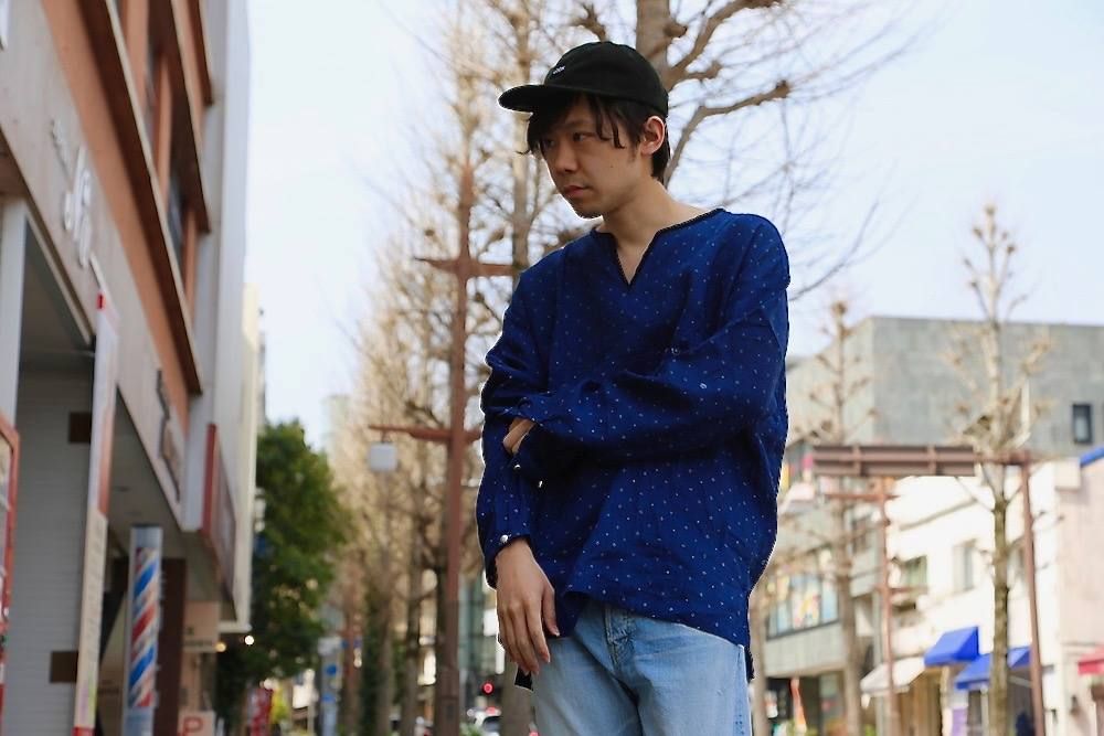 hows mr(ハウズミスター)TUNICA MID INDIGO Style.2019.3.29.