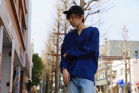 hows mr(ハウズミスター)TUNICA MID INDIGO Style.2019.3.29.
