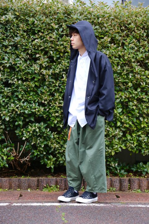 ドゥルカマラ よそいきフードスロープショートCT"BLACK" Style.2019.3.3.