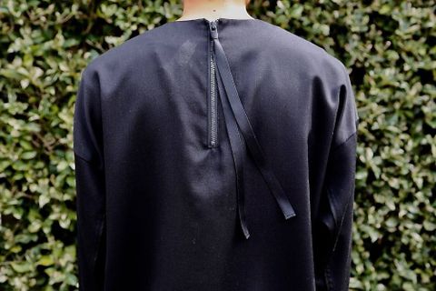 ドゥルカマラ よそいきフードスロープショートCT"BLACK" Style.2019.3.20.