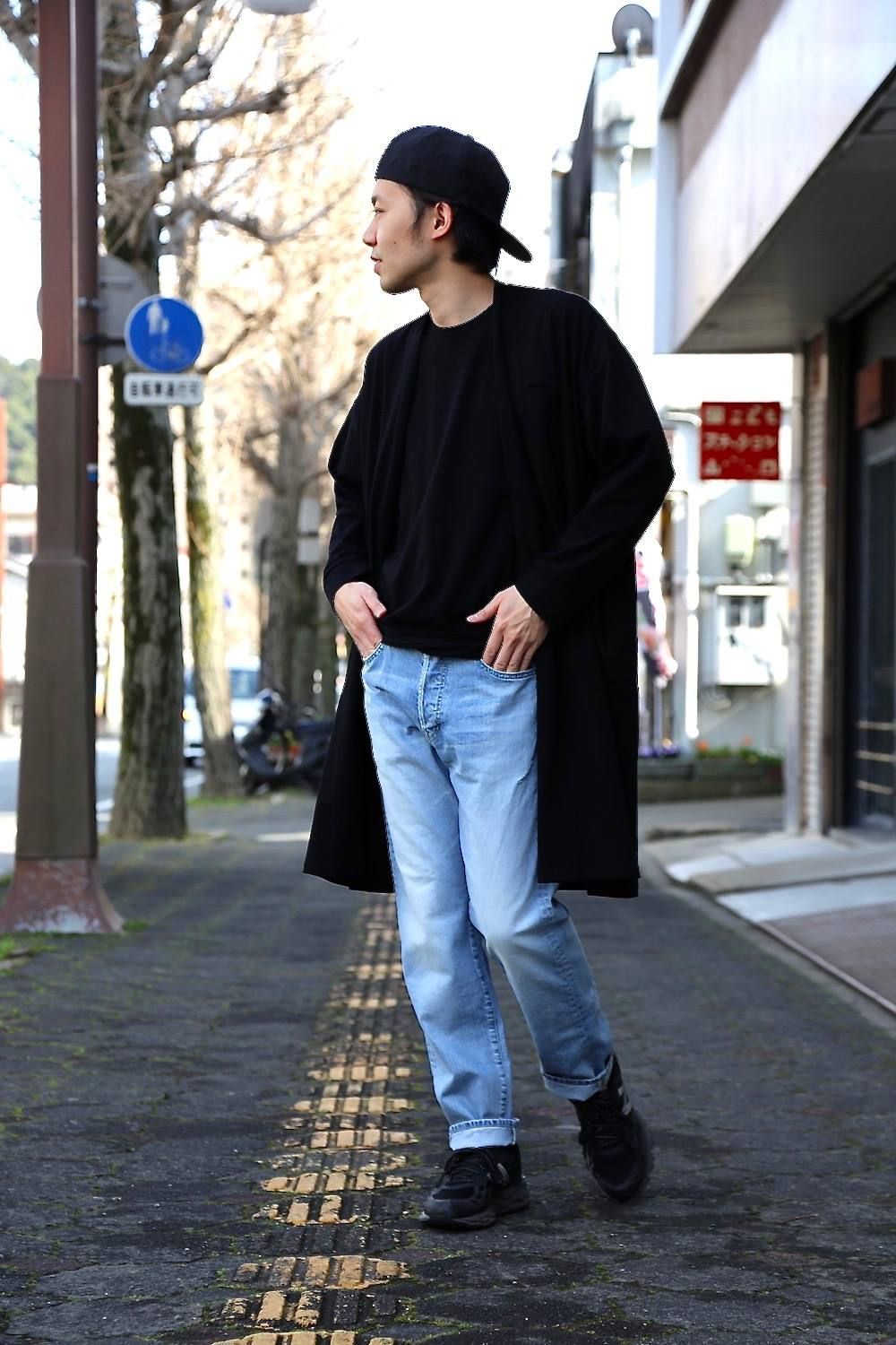Dulcamara 天竺ガウン"BLACK"Style.2019.3.23.