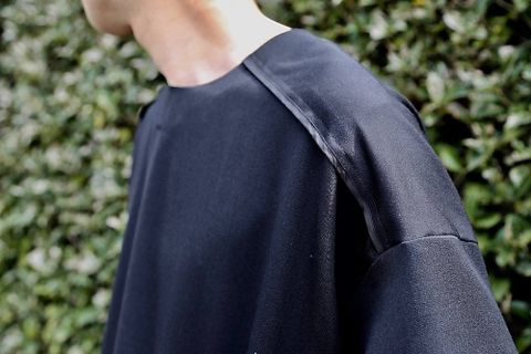 ドゥルカマラ よそいきフードスロープショートCT"BLACK" Style.2019.3.20.
