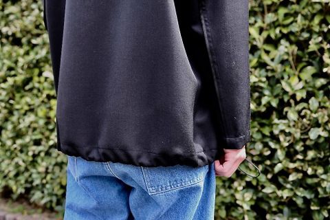 ドゥルカマラ よそいきフードスロープショートCT"BLACK" Style.2019.3.20.