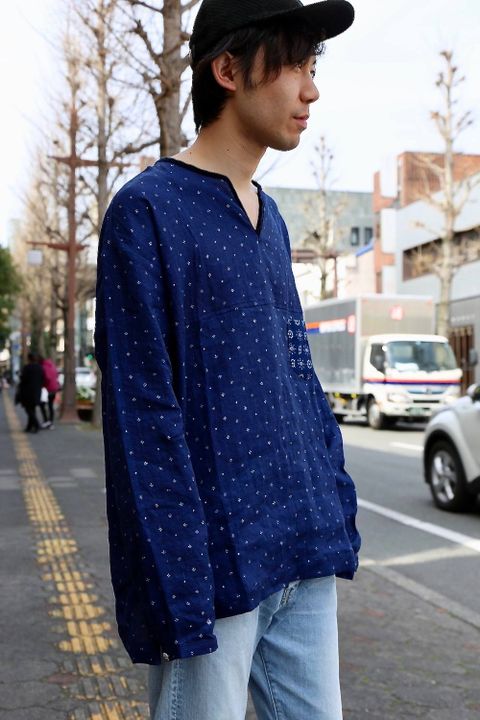 hows mr(ハウズミスター)TUNICA MID INDIGO Style.2019.3.29.