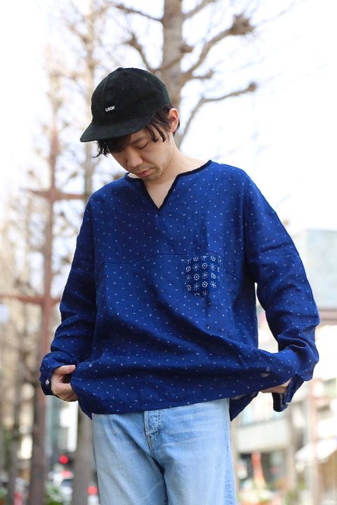 hows mr(ハウズミスター)TUNICA MID INDIGO Style.2019.3.29.