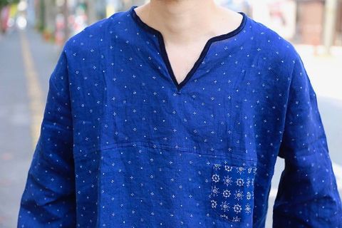 hows mr(ハウズミスター)TUNICA MID INDIGO Style.2019.3.29.