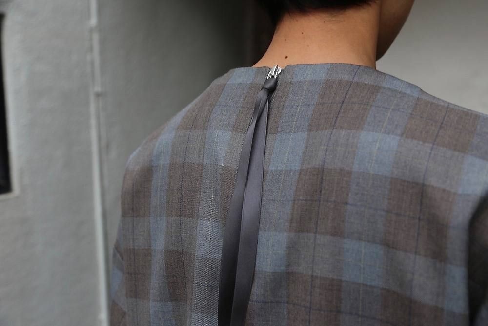 Dulcamara よそいきパイピングPO"GRAY BROWN" Style.2019.3.19.