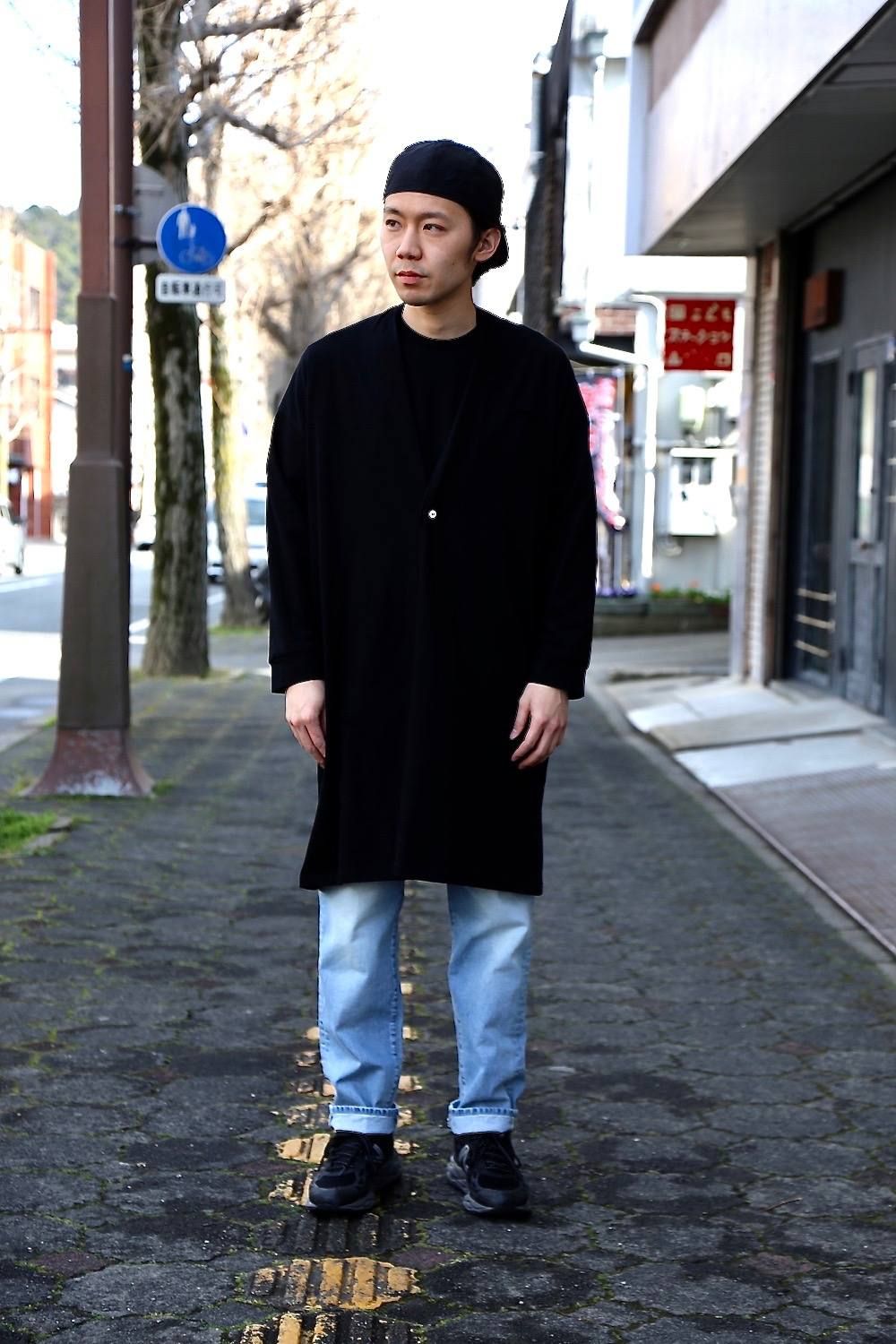 Dulcamara 天竺ガウン"BLACK"Style.2019.3.23.