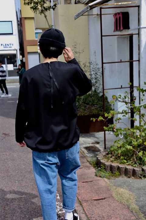 ドゥルカマラ よそいきフードスロープショートCT"BLACK" Style.2019.3.20.
