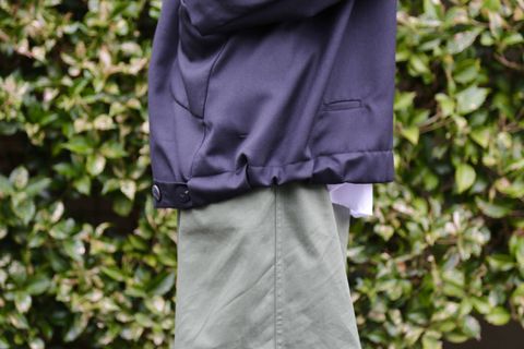 ドゥルカマラ よそいきフードスロープショートCT"BLACK" Style.2019.3.3.