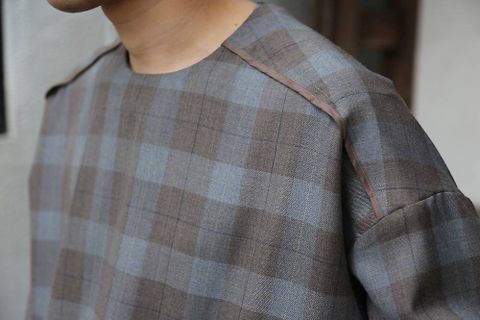 Dulcamara よそいきパイピングPO"GRAY BROWN" Style.2019.3.19.