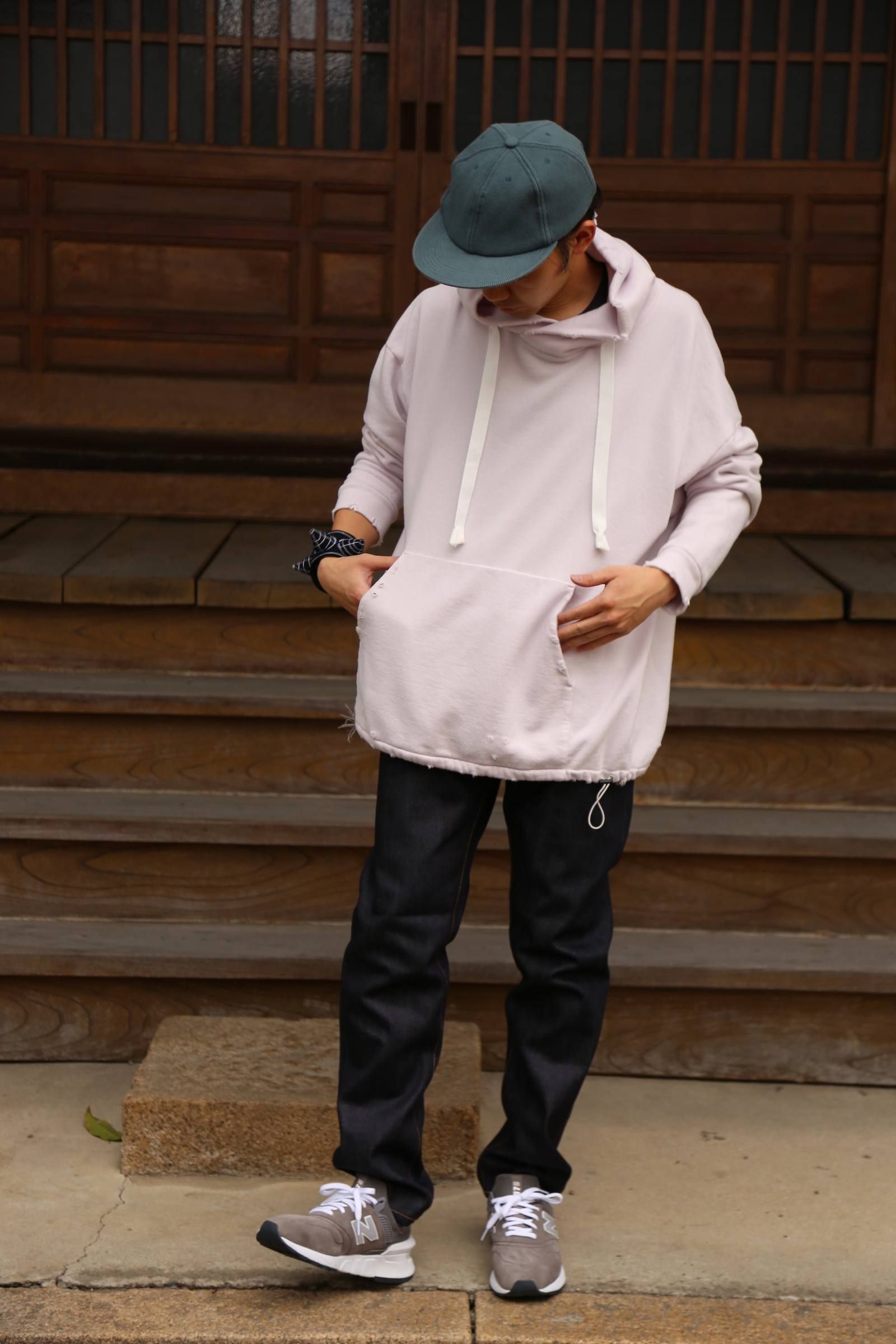 Dulcamara ダメージSWパーカー"Pale Purple"Style.2019.3.4.