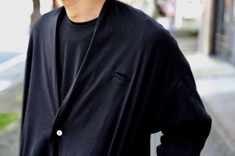 Dulcamara 天竺ガウン"BLACK"Style.2019.3.23.