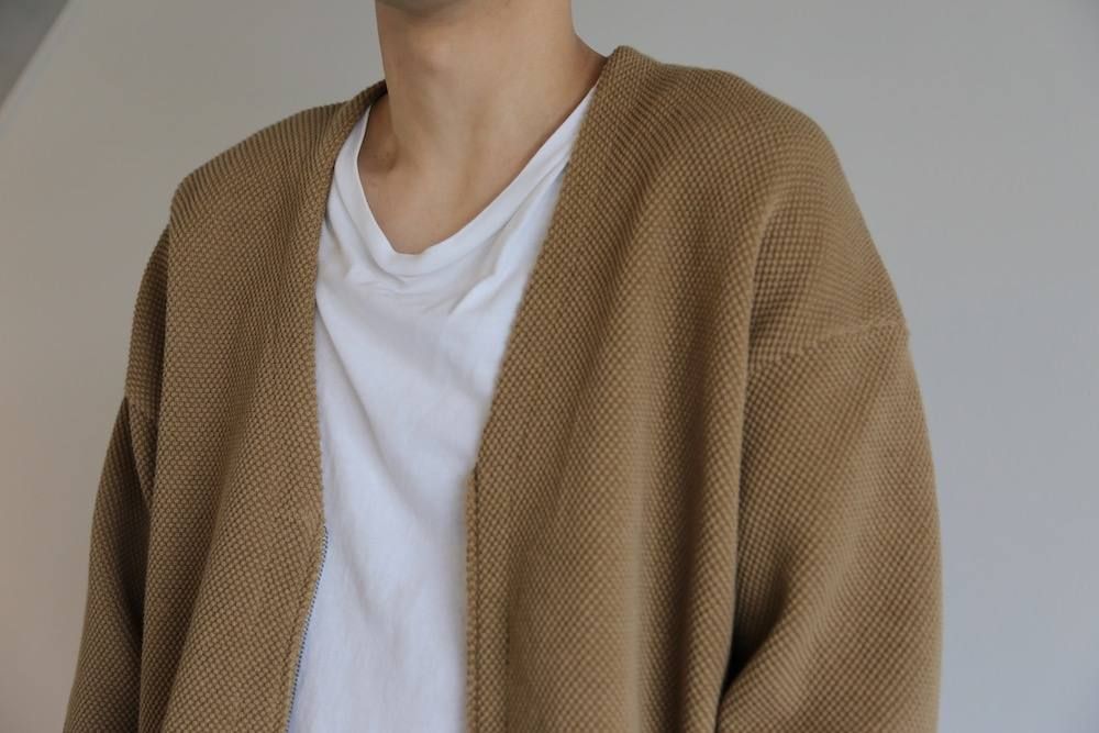 crepuscule(クレプスキュール)moss stich cardigan.Style.2019.4.11.