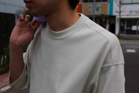 Graphpaper オックスフォードボタンダウンシャツ-Oxford L/S B.D Box Shirt"LAVENDER"Style.2019.4.14.