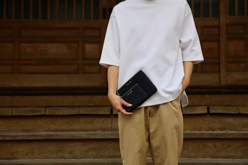 DIGAWEL SHORT-LENGTH S/S②"WHITE"Style.2019.4.19.