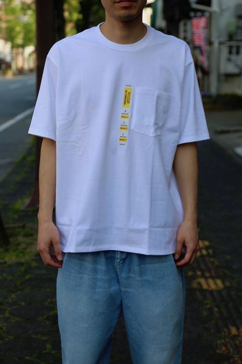 DIGAWEL(ディガウェル) POCKET T-SHIRT"WHITE"Style.2019.4.21.