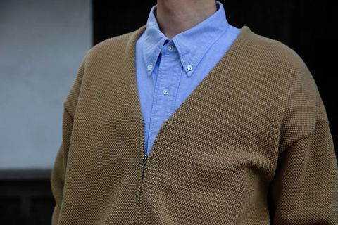 Gaphpaper オックスフォードボタンダウンシャツ"BLUE"ミックススタイル2019.4.20.