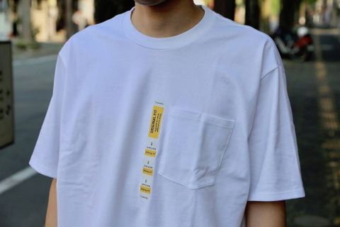 DIGAWEL(ディガウェル) POCKET T-SHIRT"WHITE"Style.2019.4.21.