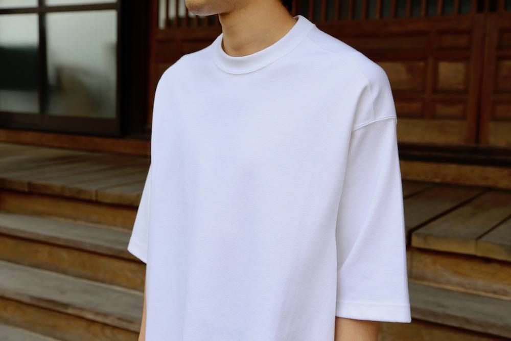 DIGAWEL SHORT-LENGTH S/S②"WHITE"Style.2019.4.19.
