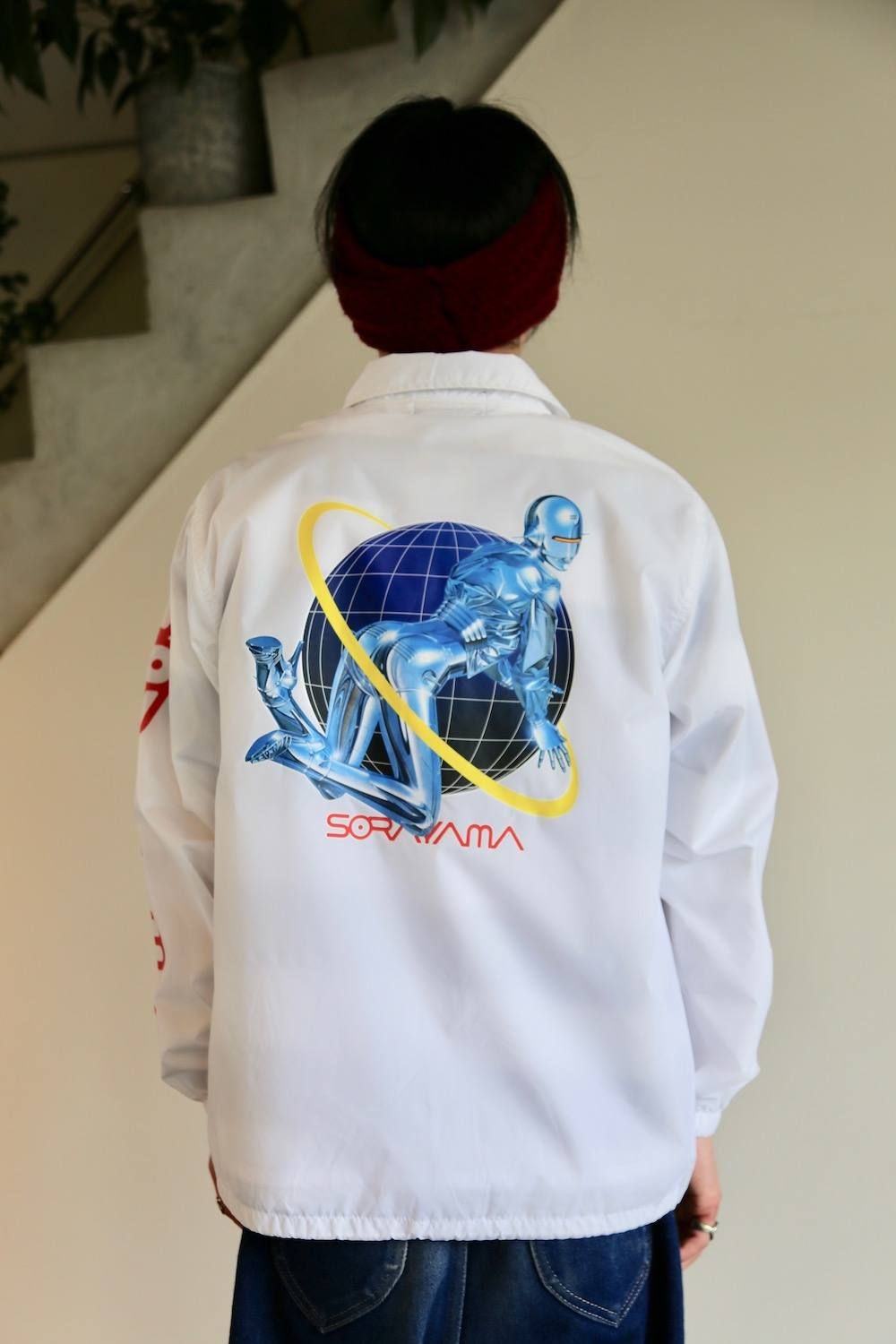 Sync. × HAJIME SORAYAMA セクシーロボットCOACH JACKET.Style.2019.4.14.