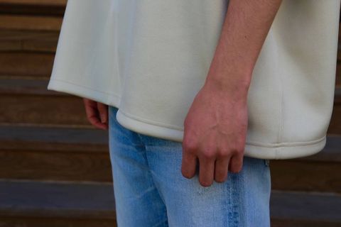 DIGAWEL DOUBLE-KNIT S/S P/O"BEIGE"Style.2019.4.6.