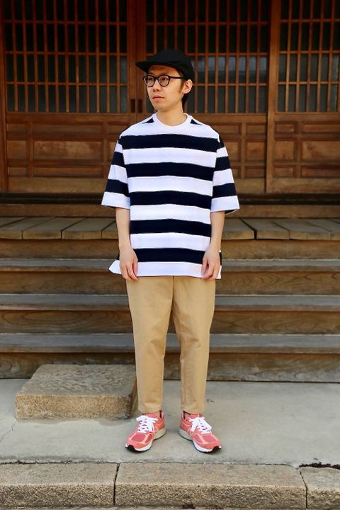 Graphpaper Oxford L/S B.D Box Shirt"BLUE"MIX.Style.2019.4.6.