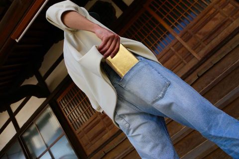 DIGAWEL DOUBLE-KNIT S/S P/O"BEIGE"Style.2019.4.6.