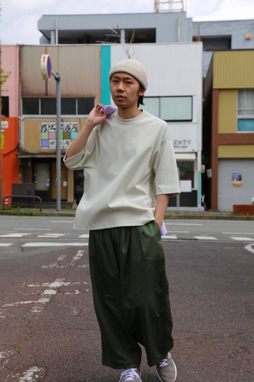 Graphpaper オックスフォードボタンダウンシャツ-Oxford L/S B.D Box Shirt"LAVENDER"Style.2019.4.14.