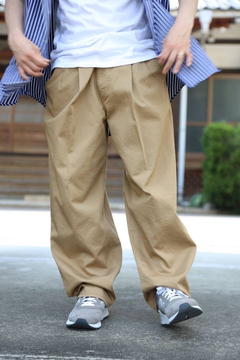 Graphpaper THOMAS MASON S/S B.D Box Shirtスタイル2019.4.23.