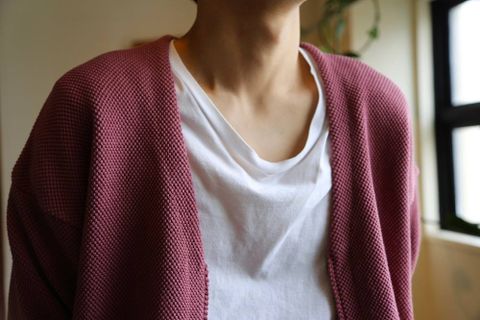 crepuscule(クレプスキュール)moss stich cardigan.Style.2019.4.11.