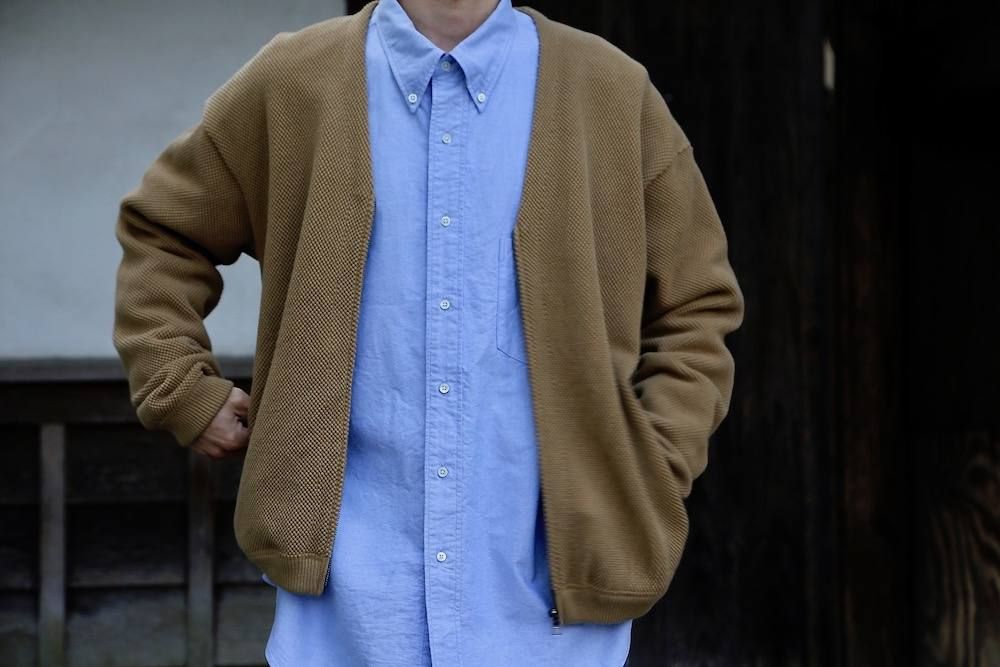 Gaphpaper オックスフォードボタンダウンシャツ"BLUE"ミックススタイル2019.4.20.