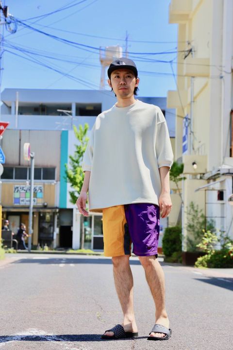 DIGAWEL(ディガウェル) DOUBLE-KNIT S/S P/O"BEIGE"Style.2019.5.3.