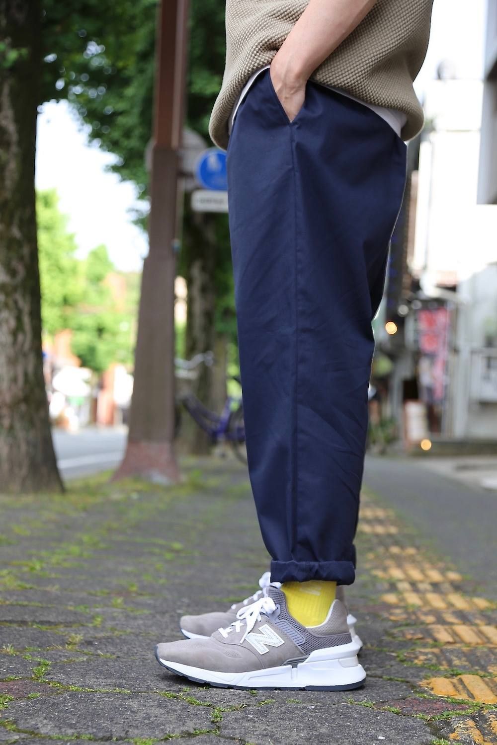 Graphpaper Stevensons Cook Pants"NAVY"ミックススタイル2019.5.28.