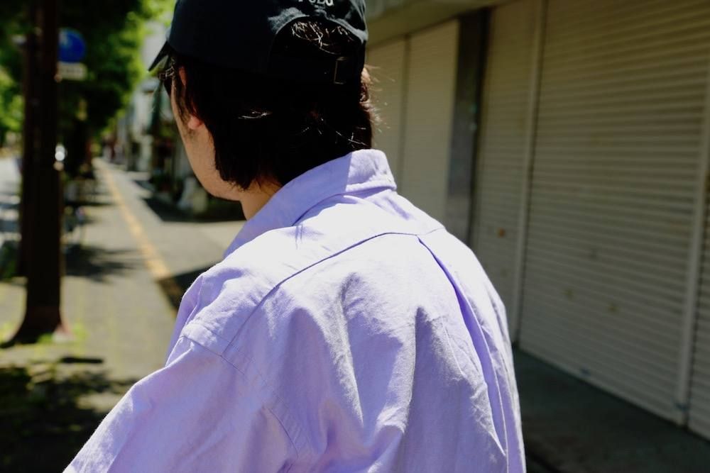 Graphpaper(グラフペーパー) -Oxford L/S B.D Box Shirt"LAVENDER"Style.2019.5.8.