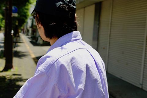 Graphpaper(グラフペーパー) -Oxford L/S B.D Box Shirt"LAVENDER"Style.2019.5.8.