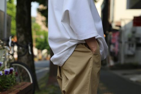 Graphpaper Stevensons Cook Pants"BEIGE"style.2019.5.26.