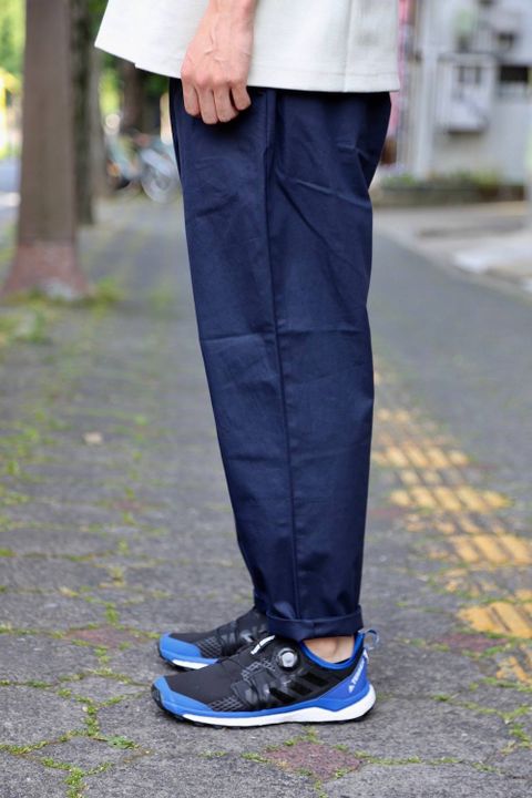 Graphpaper(グラフペーパー) Stevensons Cook Pants"NAVY"Style.2019.5.27.