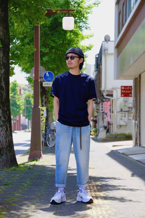 Graphpaper(グラフペーパー) Original 2-Pack Crew Neck Tee"NAVY"Style.2019.5.8.