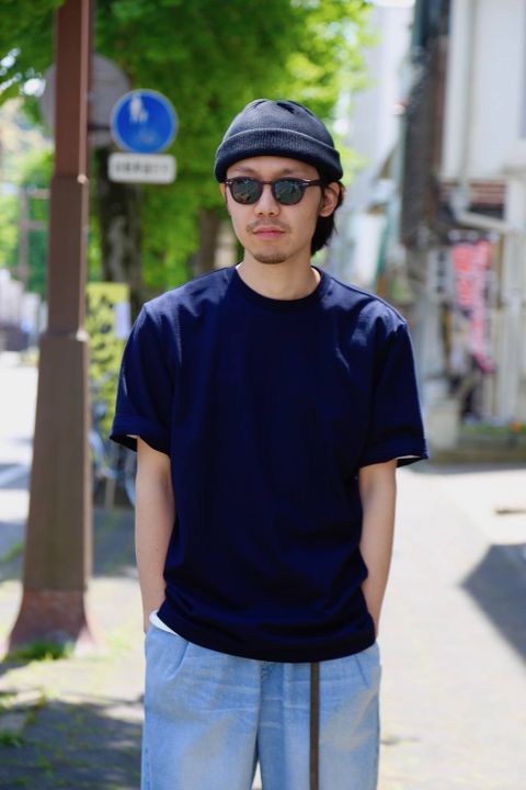 Graphpaper(グラフペーパー) Original 2-Pack Crew Neck Tee"NAVY"Style.2019.5.8.