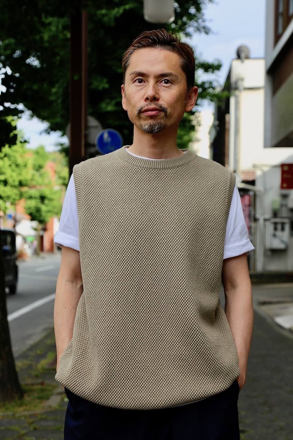 Graphpaper Stevensons Cook Pants"NAVY"ミックススタイル2019.5.28.