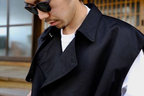 DIGAWEL(ディガウェル)TRENCH VEST"BLACK" Style.2019.5.10.
