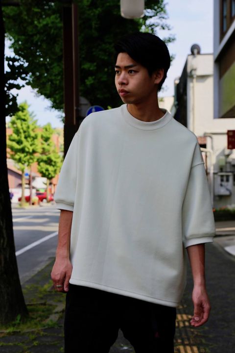 DIGAWEL(ディガウェル)DOUBLE-KNIT S/S P/O"BEIGE"Style.2019.5.5.