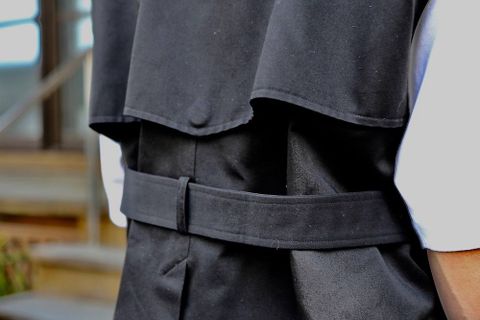 DIGAWEL(ディガウェル)TRENCH VEST"BLACK" Style.2019.5.10.