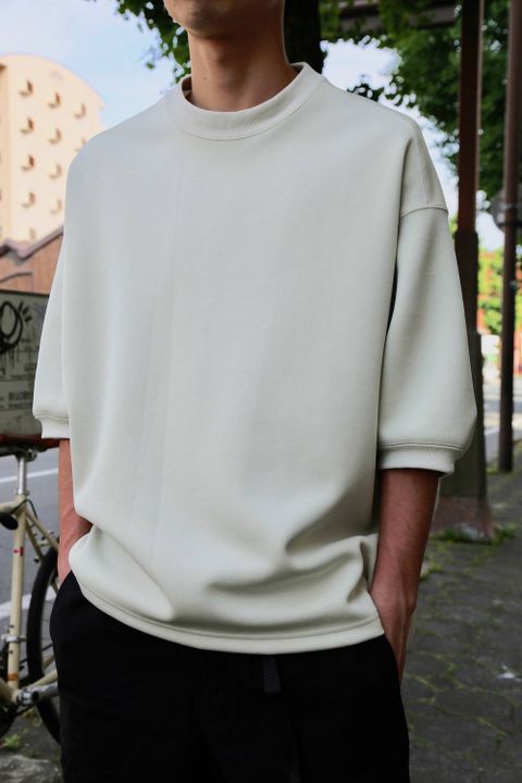 DIGAWEL(ディガウェル)DOUBLE-KNIT S/S P/O"BEIGE"Style.2019.5.5.