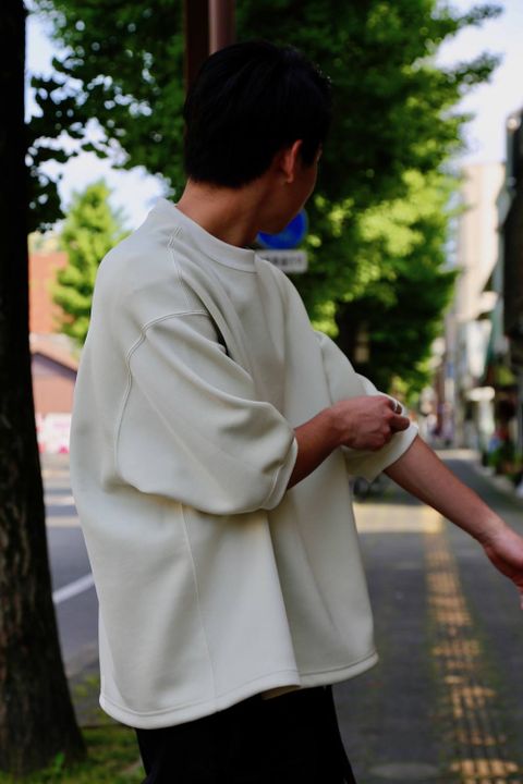 DIGAWEL(ディガウェル)DOUBLE-KNIT S/S P/O"BEIGE"Style.2019.5.5.