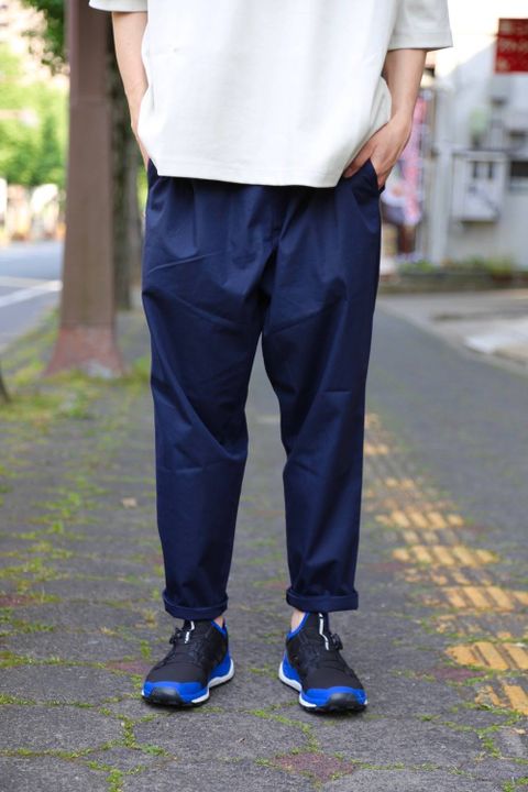 Graphpaper(グラフペーパー) Stevensons Cook Pants"NAVY"Style.2019.5.27.