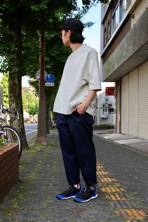 Graphpaper(グラフペーパー) Stevensons Cook Pants"NAVY"Style.2019.5.27.